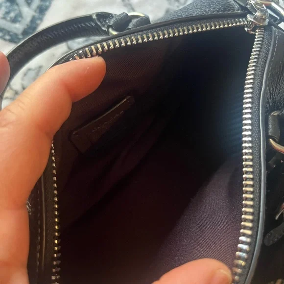 ⬇️Coach Black Mini Lacey Crossbody Bag - Picture 6 of 8